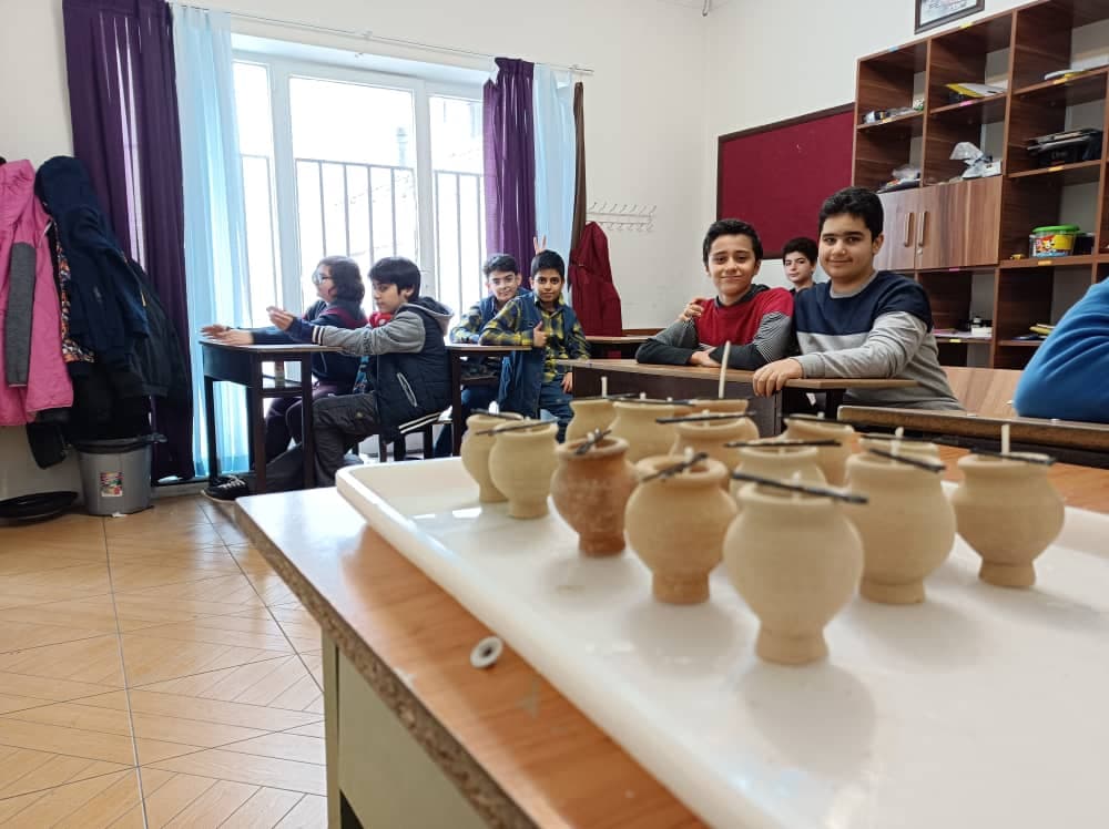 درس مهارت های زندگی (درست کردن شمع)